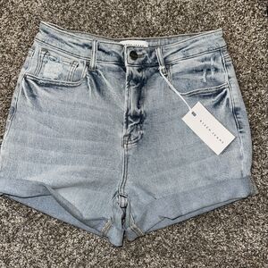 NWT Risen Los Angeles Women's High Rise Distressed Shorts Sz Girlfriend 11/30